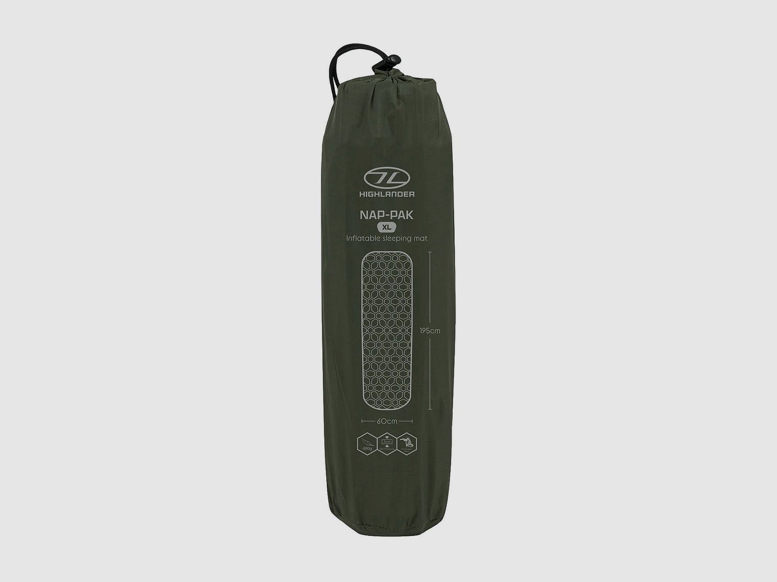 Highlander Nap-Pak aufblasbare Schlafmatte XL, Bild 7 von 7