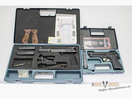 Beretta 92FS Competition Pistool KIT Kal. 9mm Luger met verwisselbaar systeem