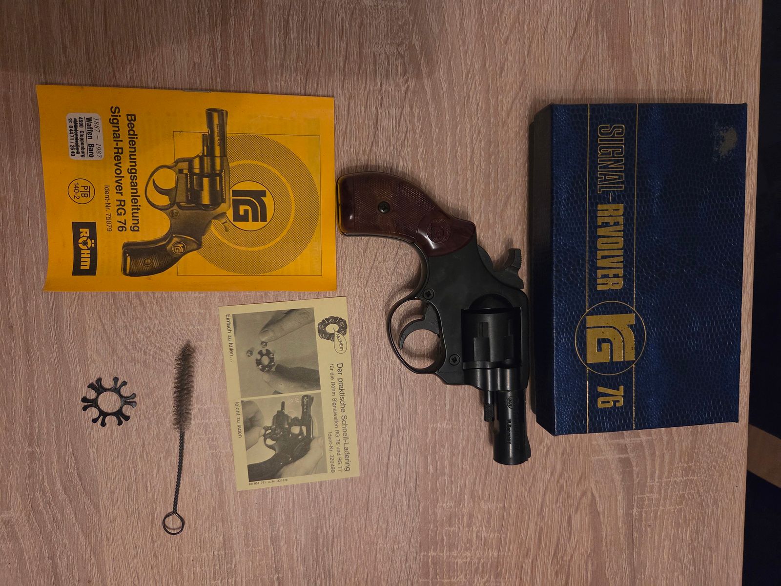 Signal Revolver Röhm RG 76 (sehr gut erhalten)