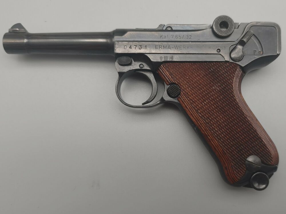 Erma KGP68 Miniatur P08 Kniegelenkpistole 7,65mmBrowning