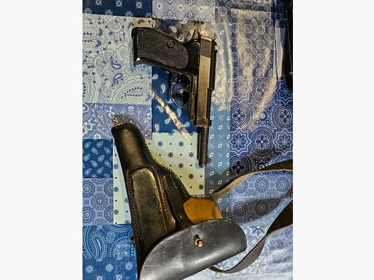 Walther P38 cal 9mm mit Holster und Ersatzmagazinen