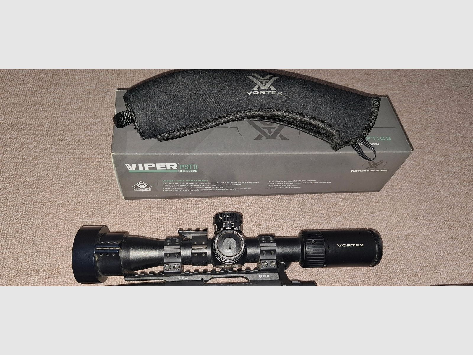 Vortex Viper PST Gen II 2-10x32 FFP EBR-4