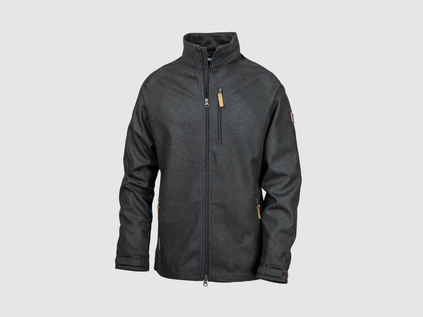Herrenjacke "Kragenraudi", Graphit