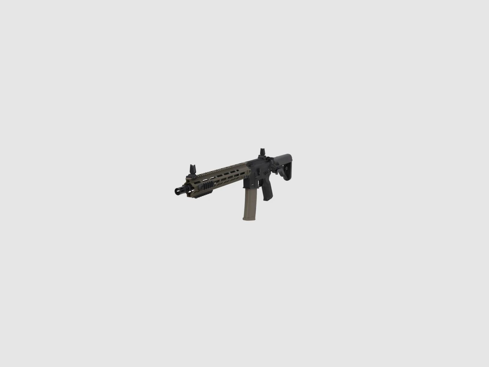 SA M4 URG-I M-LOK 14" (SA-P30 PRIME™ Aster II ETU BLDC™) Rifle Airsoft Libre a partir de 18 – Negro/Verde -F-