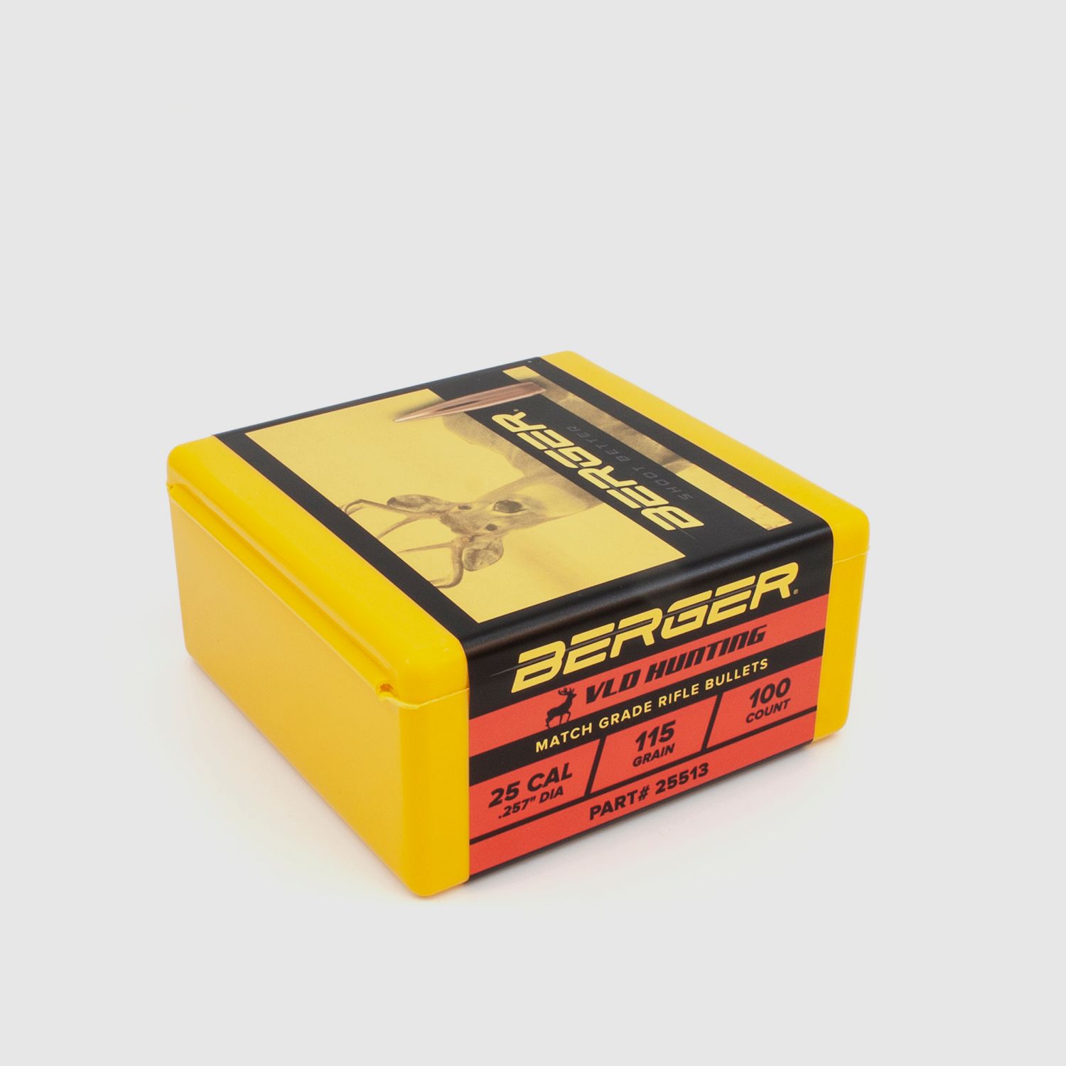 Berger Geschoss .25 VLD Hunting 115GR 100 Stück