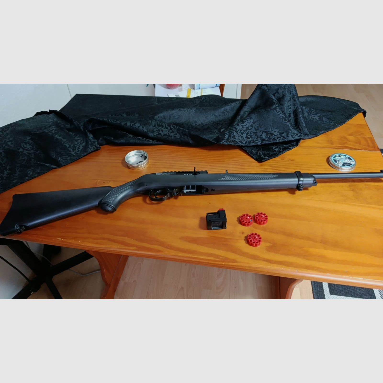 Konvolut Diana Twenty-One FFB mit Zielfernrohr und Umarex Ruger 10/22 mit Picatinnyschiene, Bild 8 von 12