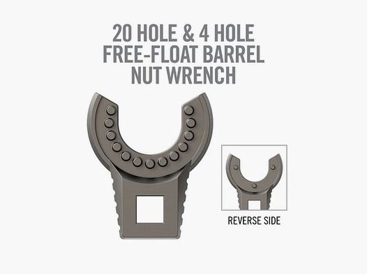 Real Avid Master-Fit Wrench Head Free-Float Barrel Nut Wrench