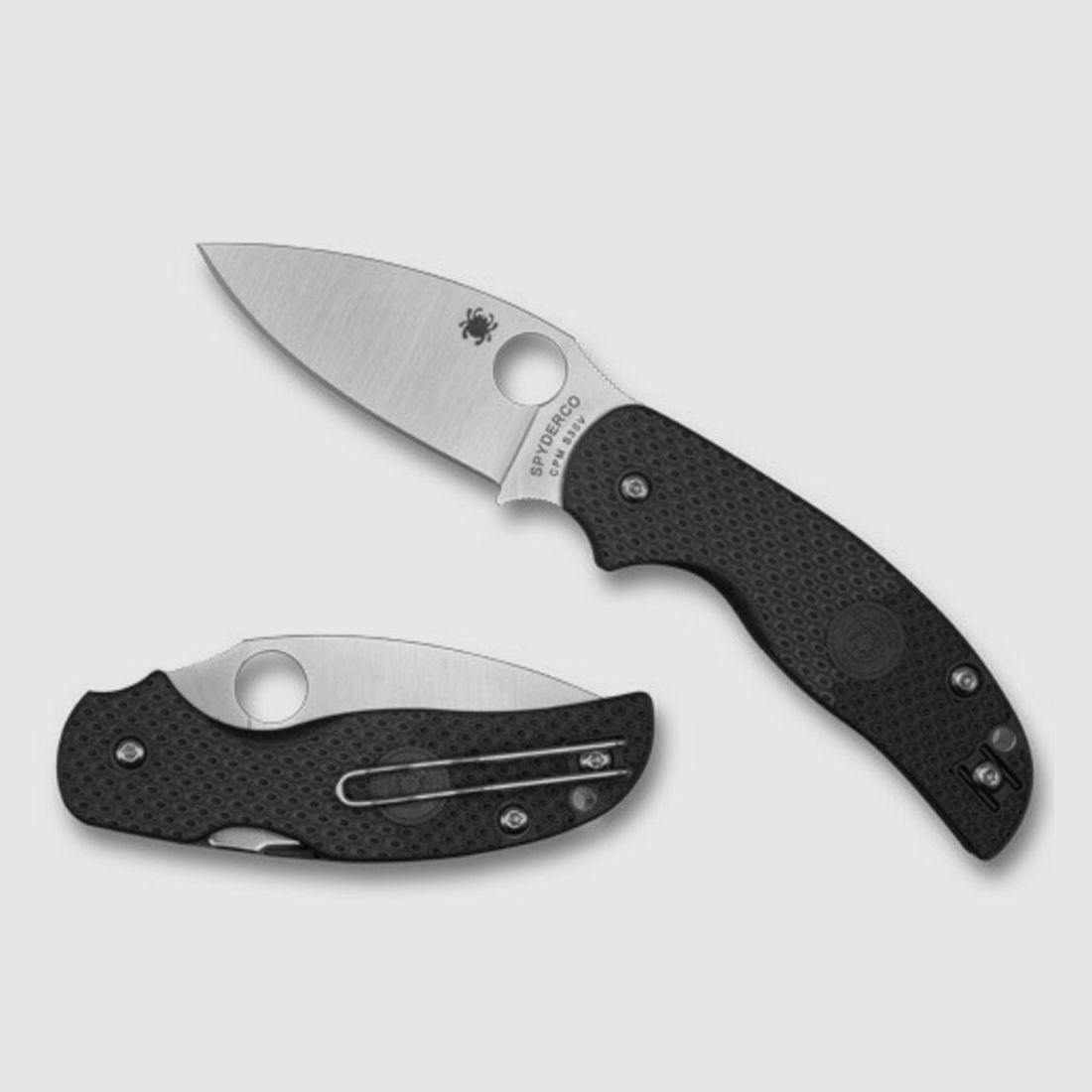 Spyderco Sage 5 Lightweight Schwarz Plain, Bild 1 von 2