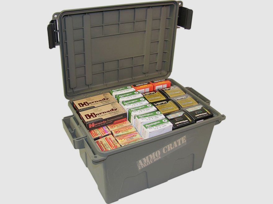 MTM scatola per munizioni ACR7-18 verde militare