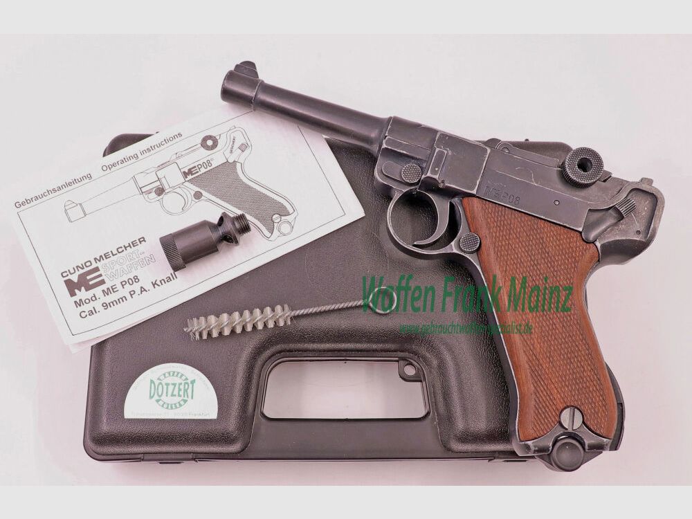 Melcher Cuno, Solingen Mod. P08 9mmP.A.K.