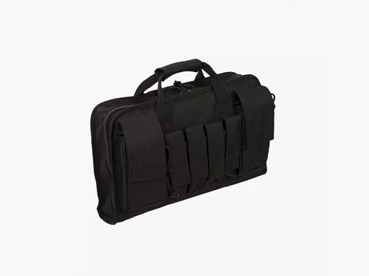 Tactische Pistolentas / Pistol Case, afsluitbaar, Groot (40cm), Zwart