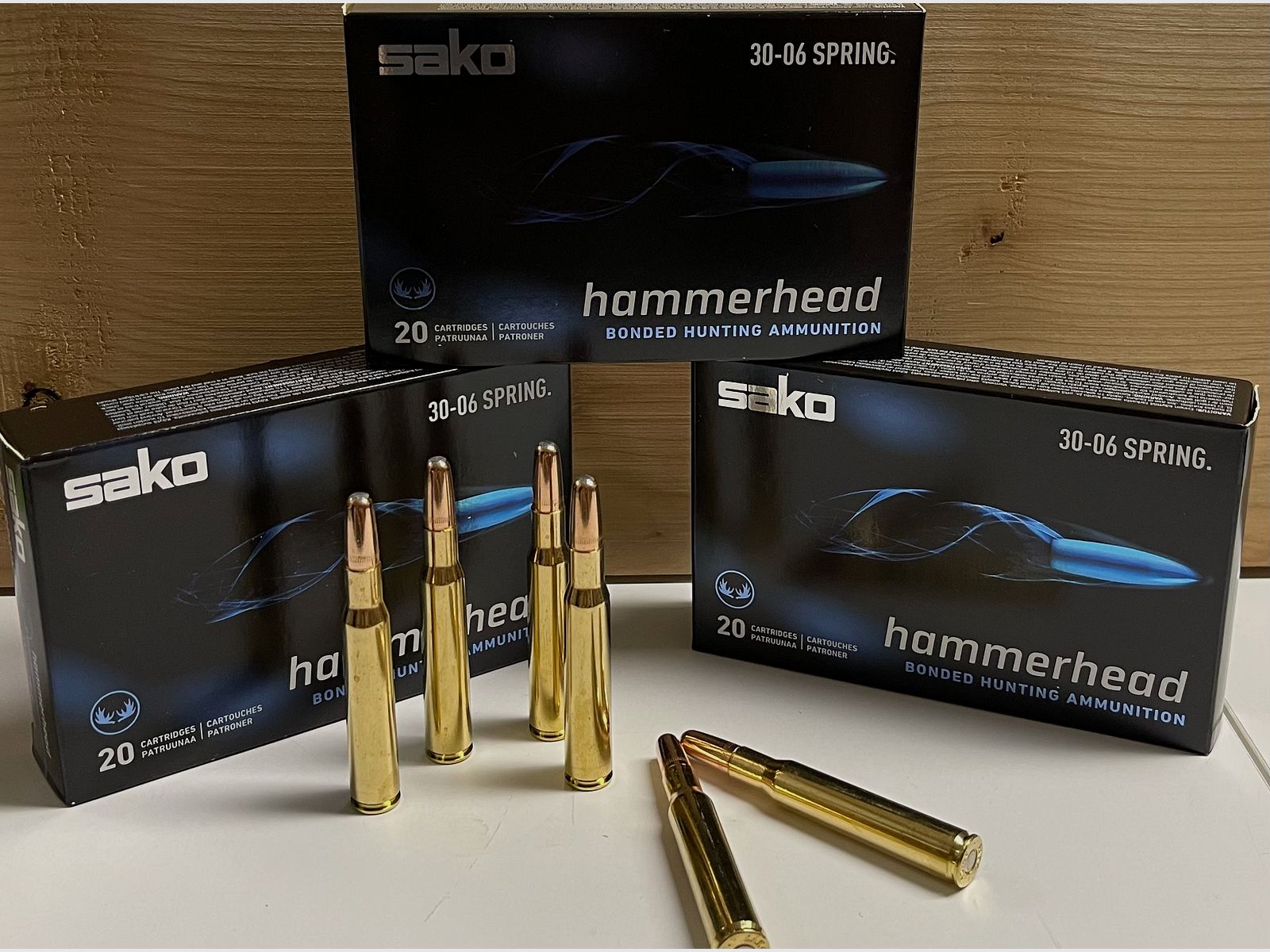 Sako 133001230 .30-06 Sp Hammerhead SP 11,7g 180grs. Munitions de carabine