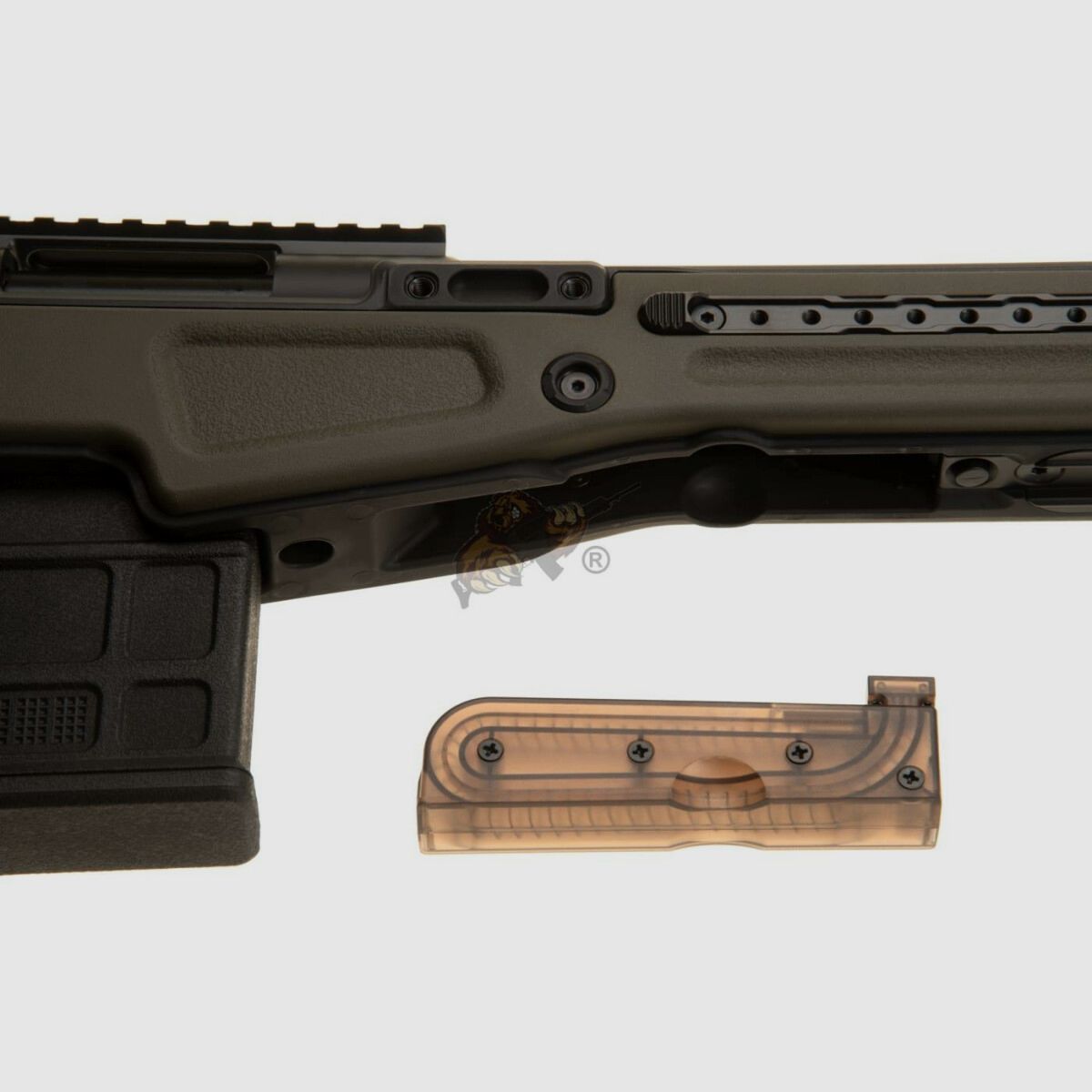 Rifle de francotirador de cerrojo corto AAC T10 Oliva -F-