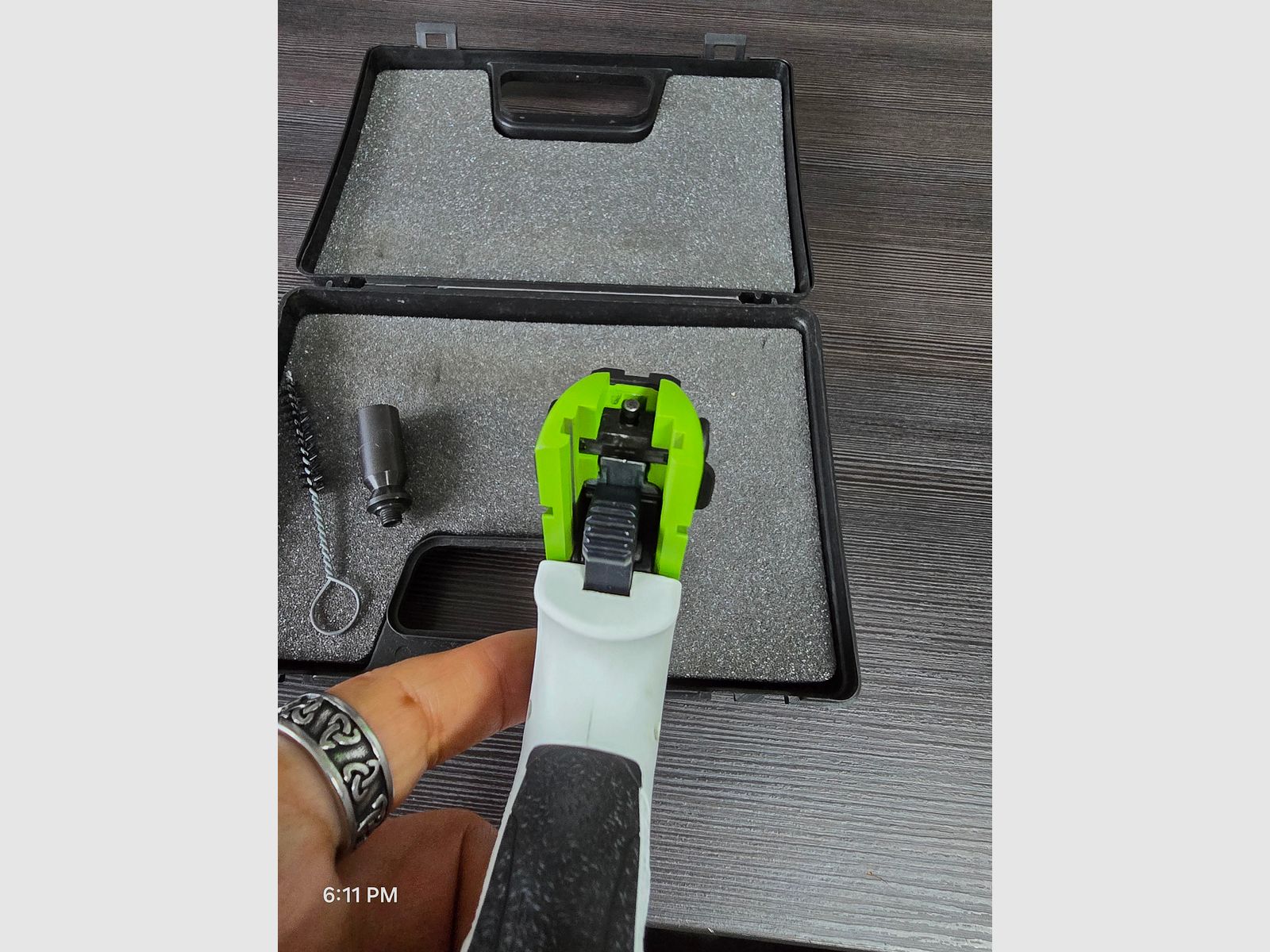 Walther P22Q Grün/ White  Edition