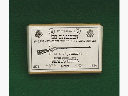 Replika	 Patronenschachteln .50 Caliber