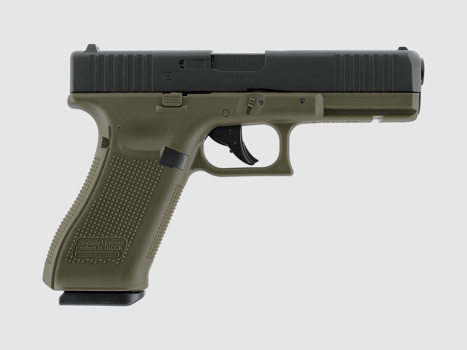 Glock 17 Gen5 - Metal Slide, Co2 GBB - Battlefield Green | UMAREX