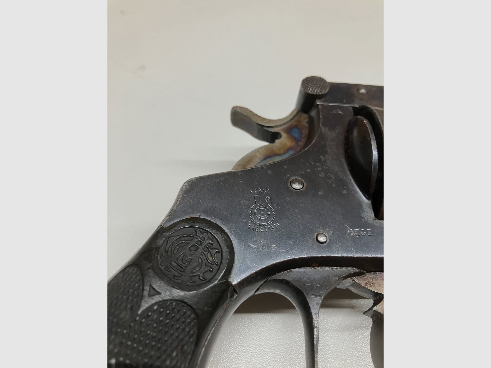Eibar / Webley Revolver .455 "Pistolet, Stary Wzór, Nr 1 Mk.I" 1. Wojna Światowa