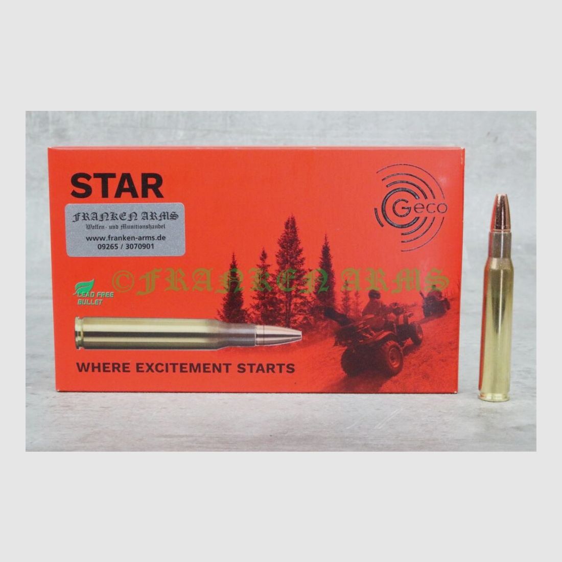 GECO Star .30-06 Spr. 165gr. 10.7g 20 pieces quantity discounts