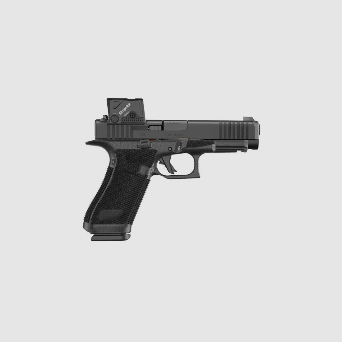 GLOCK 19 GEN 6 OR FS A-CUT COMBO AIMPOINT COA KAL 9X19, afbeelding 1 van 4