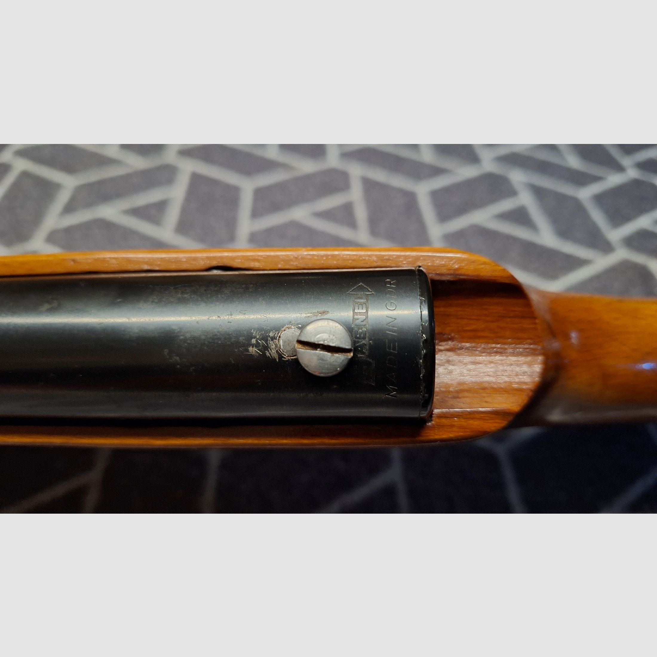 Haenel Suhl 310 DDR-GST Luftgewehr mit Magazin!