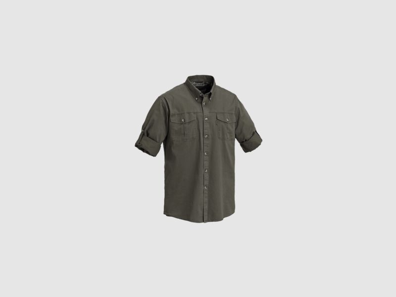 Safari long-sleeve shirt - 2 chest pockets