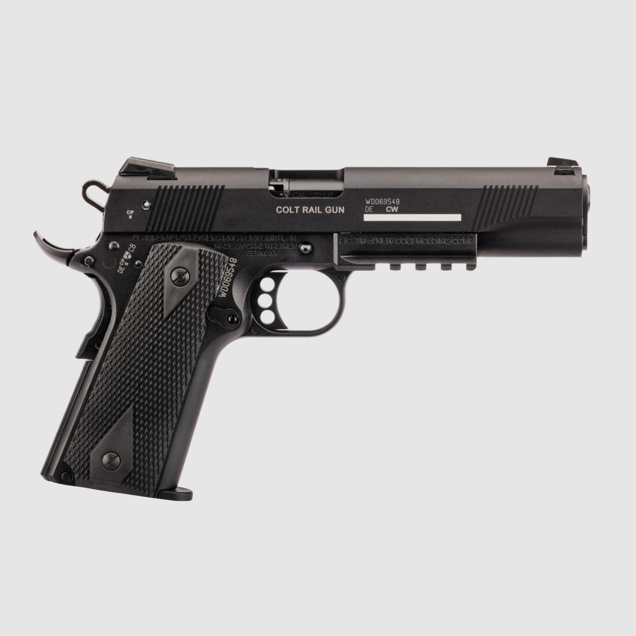 Colt Pistole 1911 Rail Gun .22lfb. So Po 12S