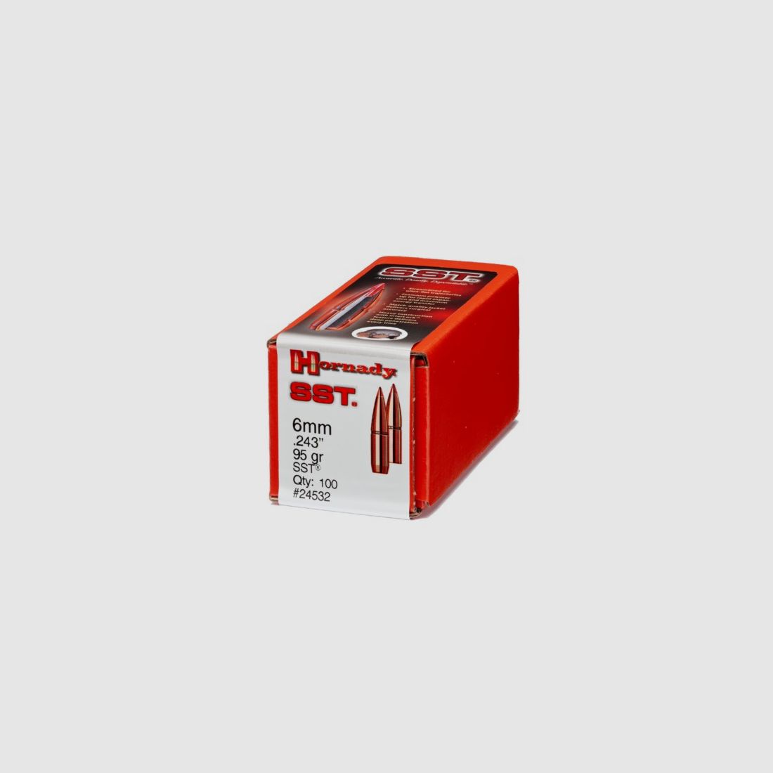Hornady Geschosse 6mm /.243 – 95gr – SST – #24532, Bild 1 von 3