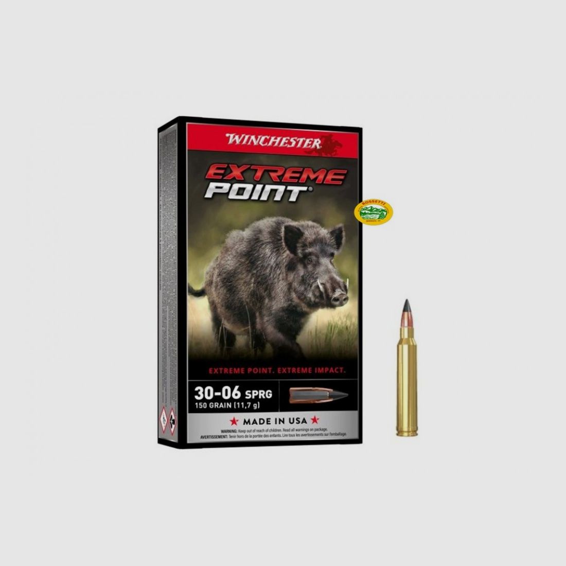 WINCHESTER munitie kal.30-06 EXTREME POINT 150 gr.