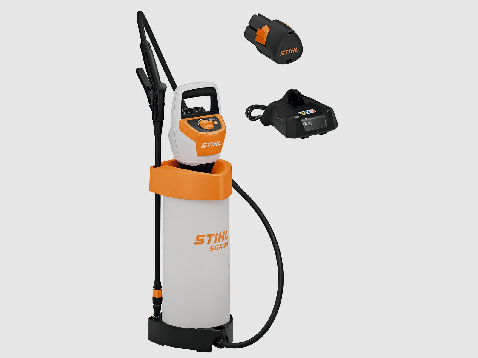 Stihl battery sprayer SGA 30 set with AS 2 and AL 1