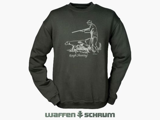 Hubertus Sweatshirt Rough Shooting Olive