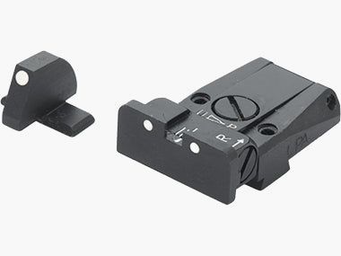 LPA SPR30SS18 Kit de Visée Micrométrique pour SIG-Sauer P229, P320 et Springfield XD – Contour Blanc