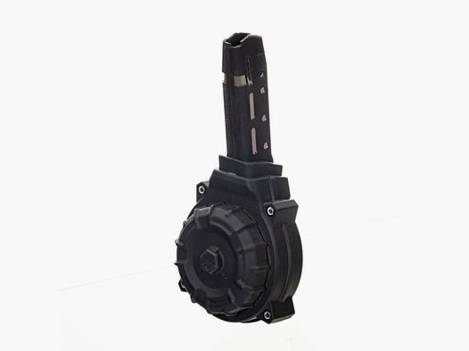 Compatibile con GLOCK 21/30 .45 ACP (40) RD DRUM POLIMER NERO