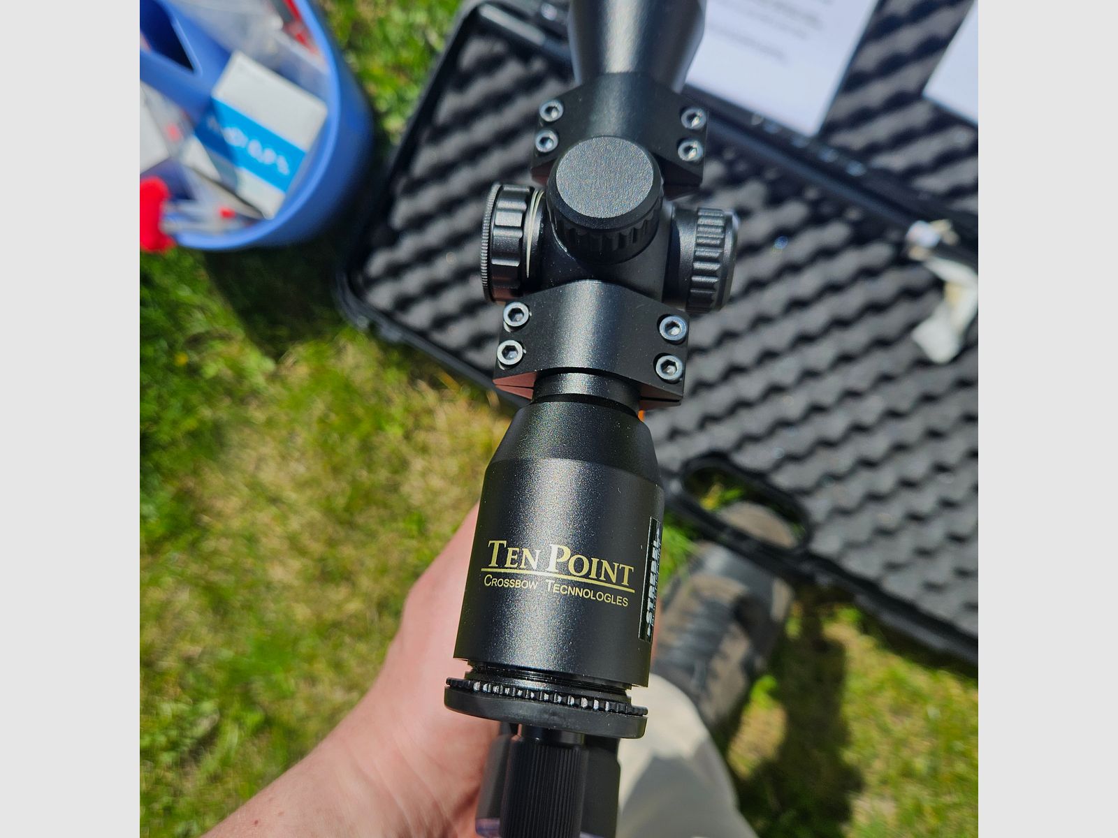 Bijna nieuw narcosegeweer TELINJECT Vario 5V.