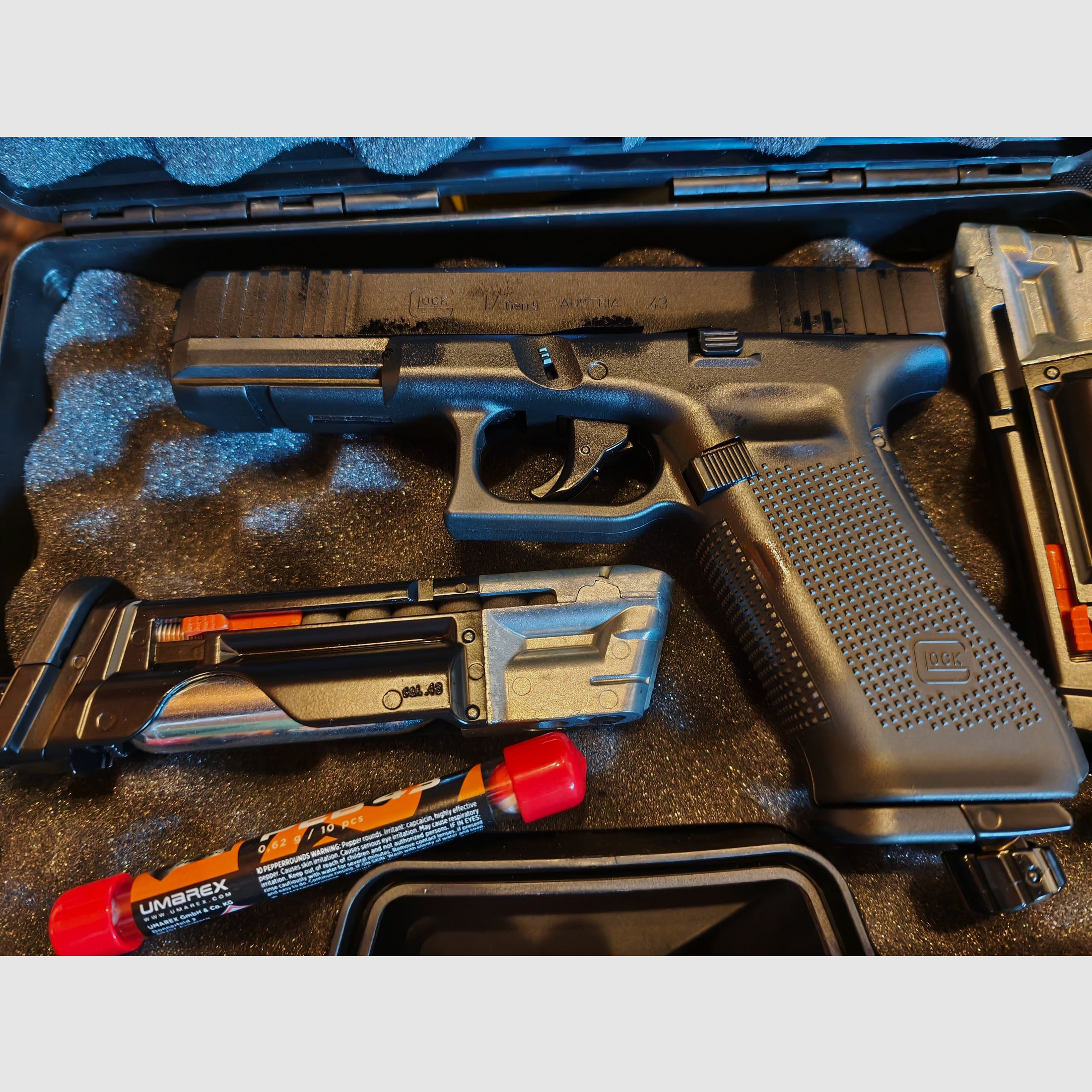 Glock 17 RAM caliber 43 TAE, image 1 of 7