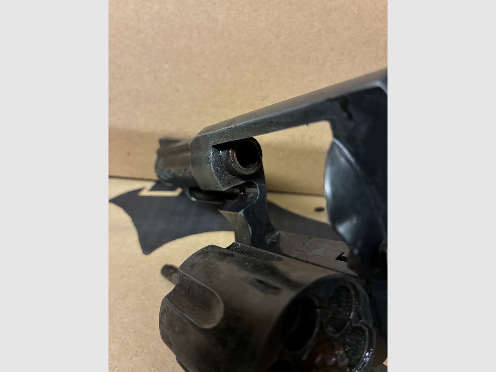 Röhm RG 79 9mm blank cartridge blank firing gas revolver gas pistol W. Germany PTB 341