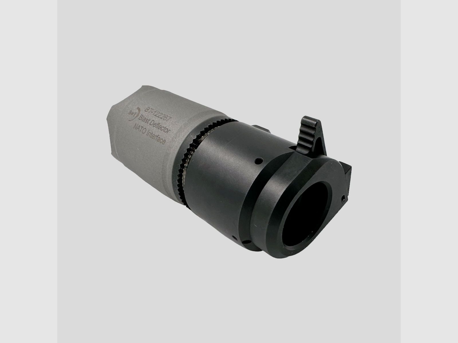 B&T – Blast Deflector with glass breaker .223-.308 for NATO flash hider, Bild 3 von 3