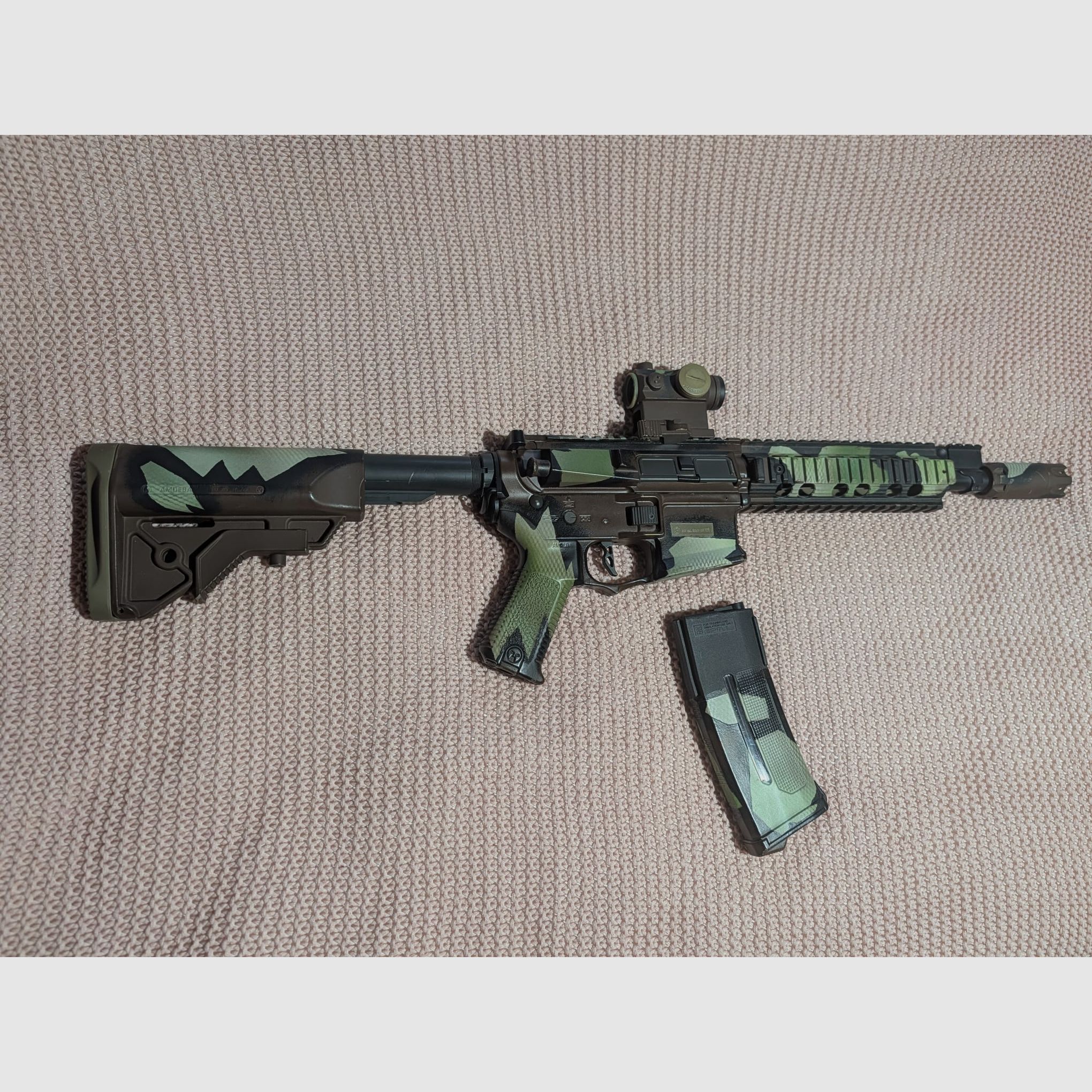 Ares Amoeba 008 S-AEG 6mm Airsoft M4 *lackiert*, Bild 5 von 9
