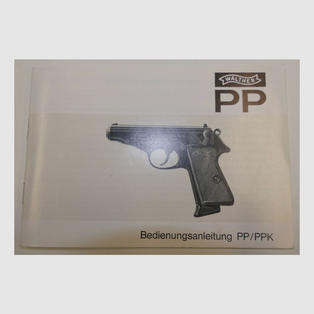 Waffenfabrik Walther Zella-Mehlis Thüringen Mod. PP