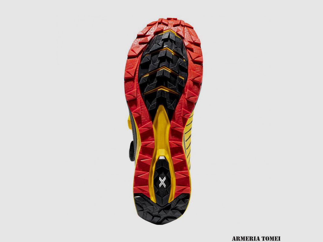 LA SPORTIVA – MEN – JACKAL II BOA Yellow / Black / Red, image 8 of 8