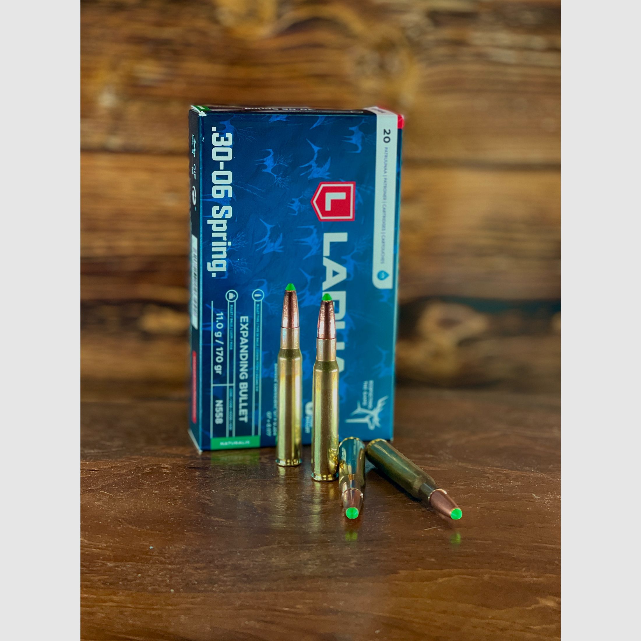 Lapua .308 Naturalis L.R 170gr./11g