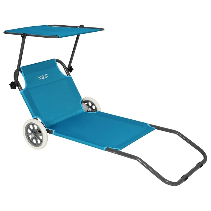NC3307 Sdraio Blu Dimensioni 148x52x57cm