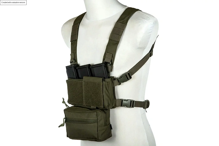 Taktyczny Chest Rig typu MK3 Sonyks - Ranger Green, zdjęcie 1 z 10