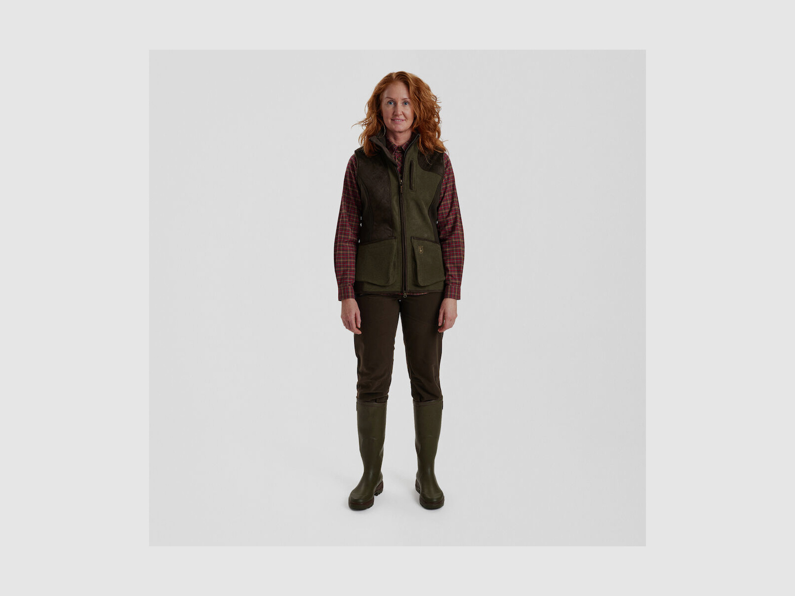 DEERHUNTER Lady Pam Shooting Weste Graphite Green