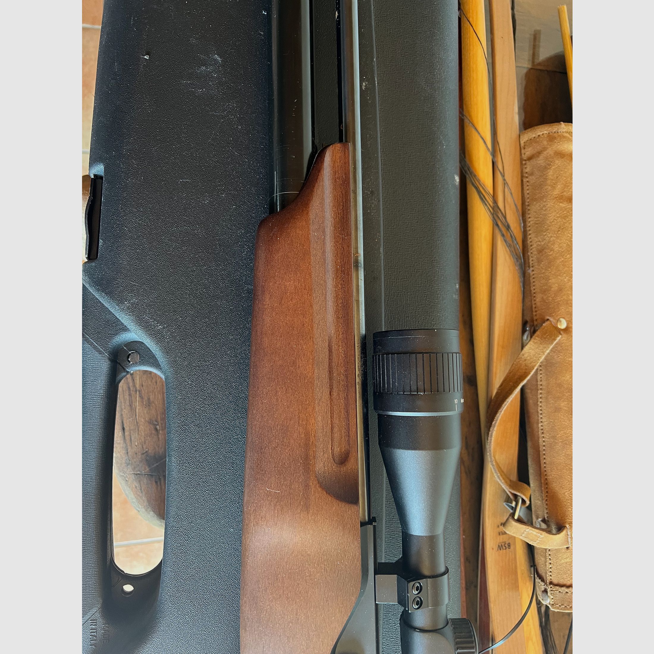 Walther Dominator 1250 mit Holz-Schaft und ZF