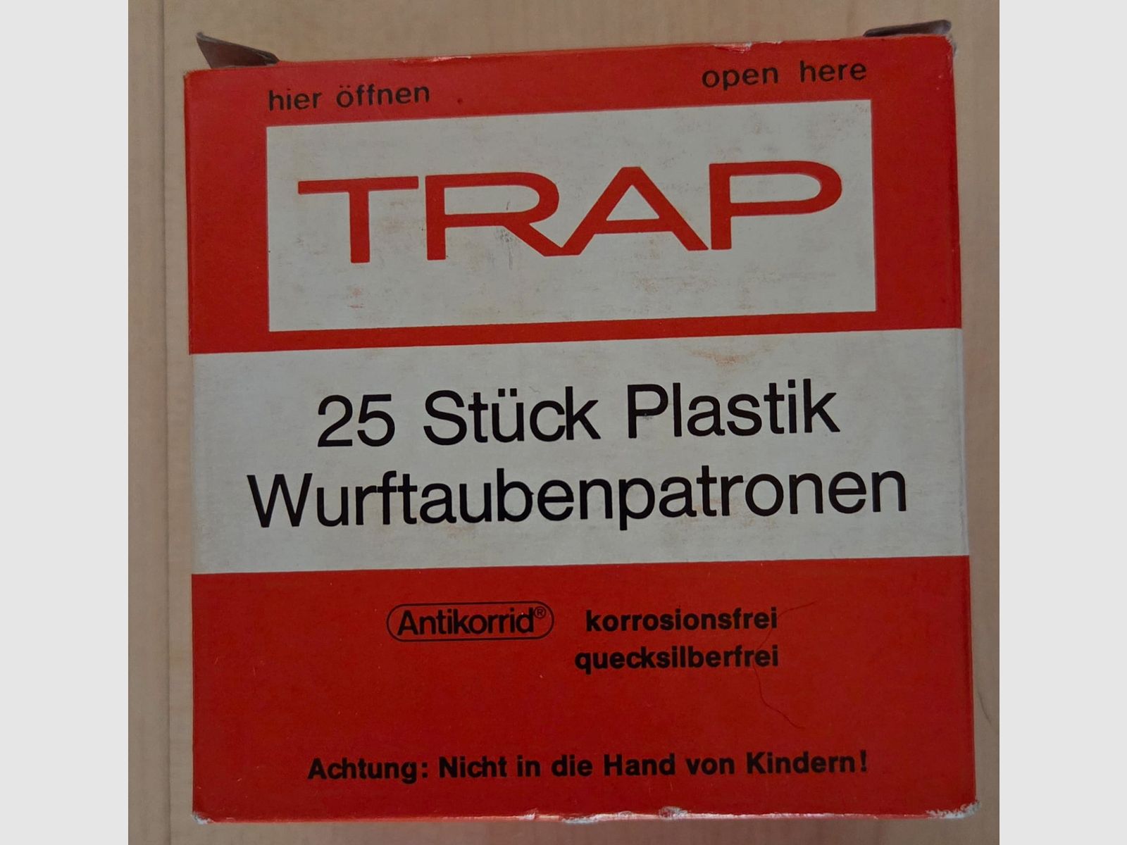 Hirtenberger TRAP Munition  2,4mm 28gr.  Blei