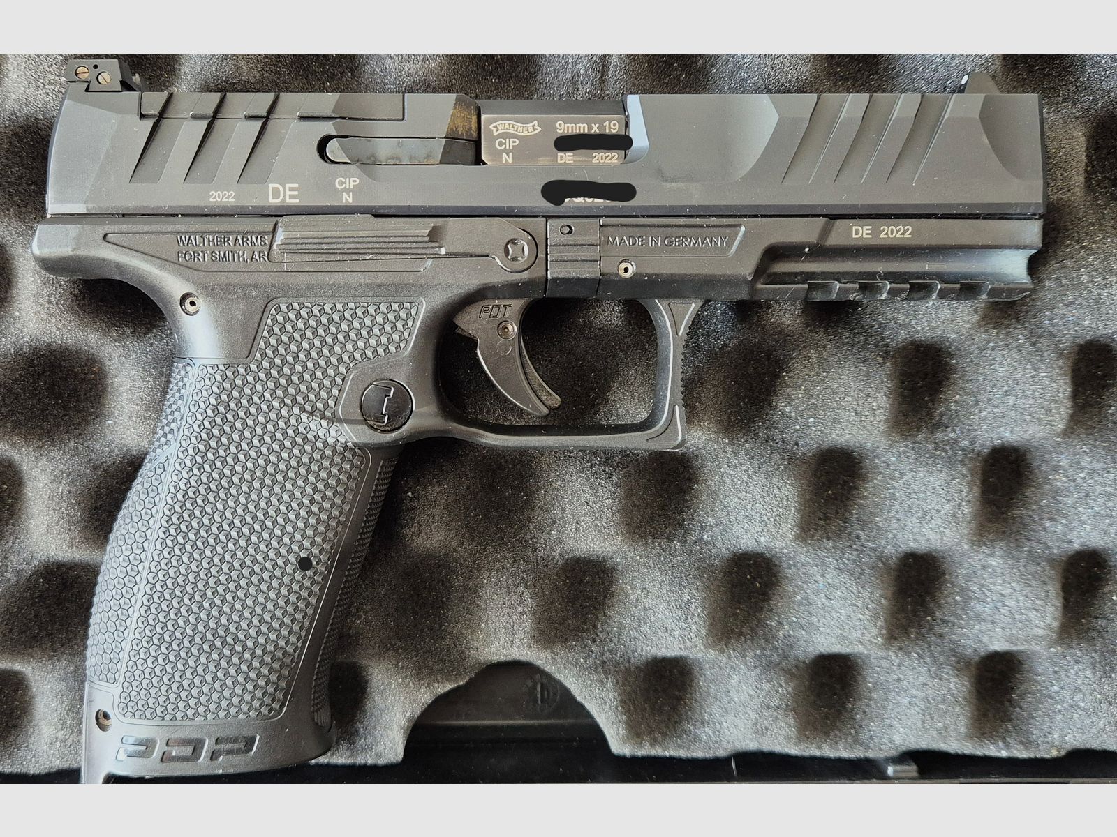 WALTHER PDP 4.5 OR WRAZ Z PODPARCIEM STOCK i wieloma akcesoriami, zdjęcie 2 z 12