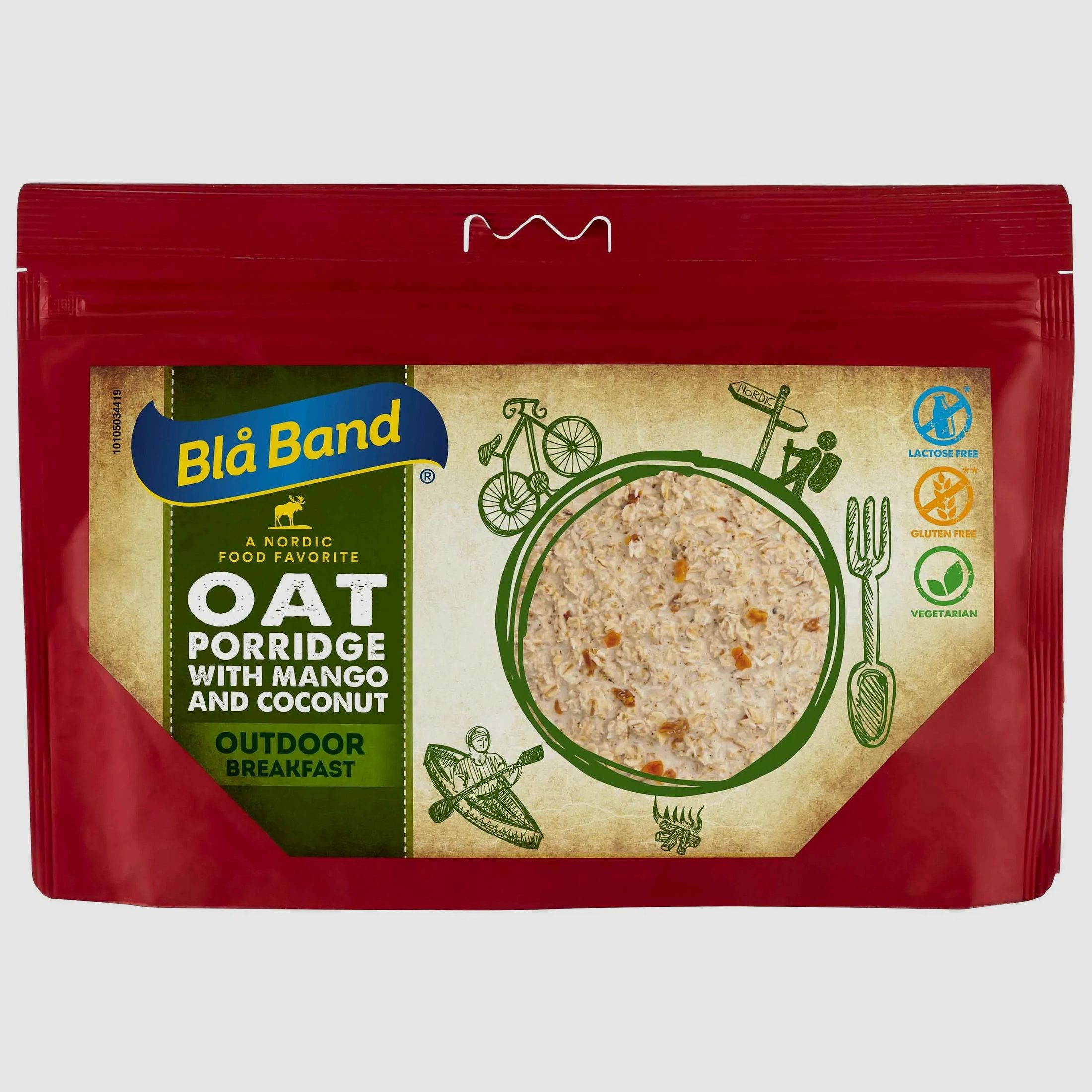 Bla Band Haferbrei mit Kokosnuss und Mango