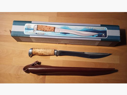 A&R Coltello da caccia Zlatoust Boyarin