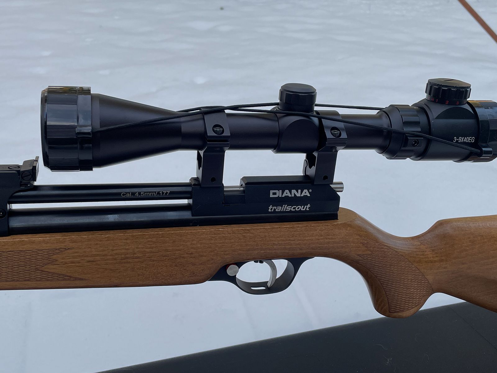 Diana Trailscout Wood Co2 4.5 diabolo p18