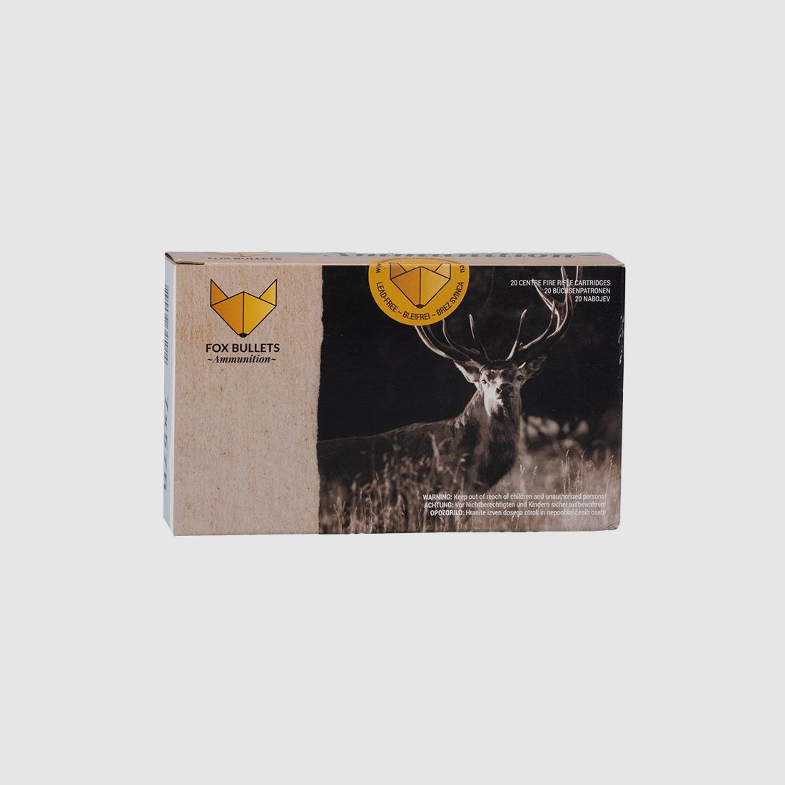 Fox Bullets 7x57 R Hunter Classic 8,4g/130gr Nabojów do karabinów bez ołowiu